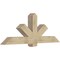 Ekena Millwork Kennewick Rough Sawn Timber Gable Bracket, Douglas Fir, 72"W x 27"H x 6"D x 6"F, 9/12 Pitch GBW072X27X0606KEN00RDF - alternate 4